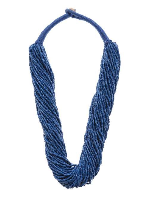 women ethnic daily wear designer beaded necklace - 16234697 - Standard Image - 0