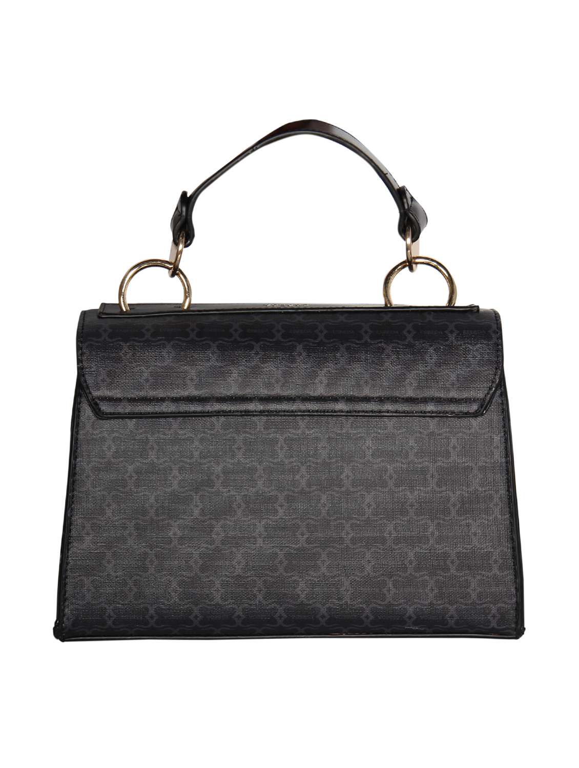 black leatherette (pu) handbag - 16238509 -  Standard Image - 1