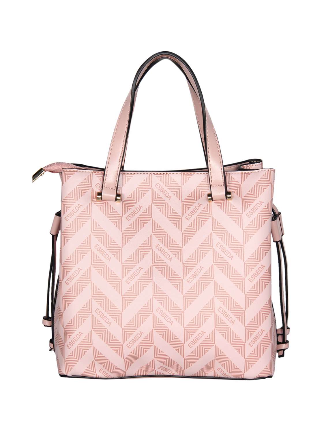 pink leatherette (pu) handbag - 16238534 -  Standard Image - 1