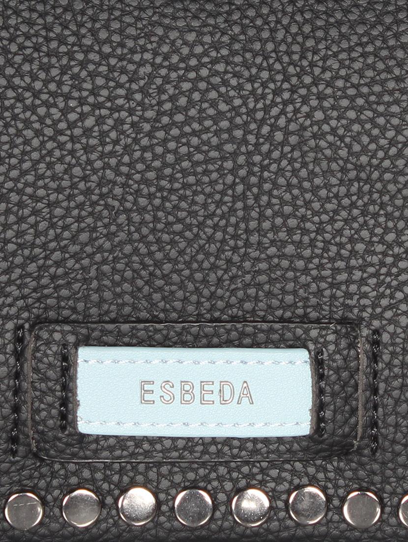 black leatherette (pu) sling bag - 16238556 - Standard Image - 4