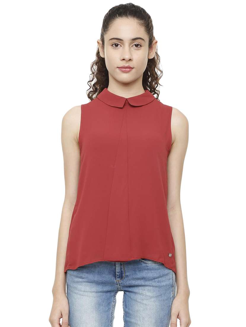 peter pan sleeveless top