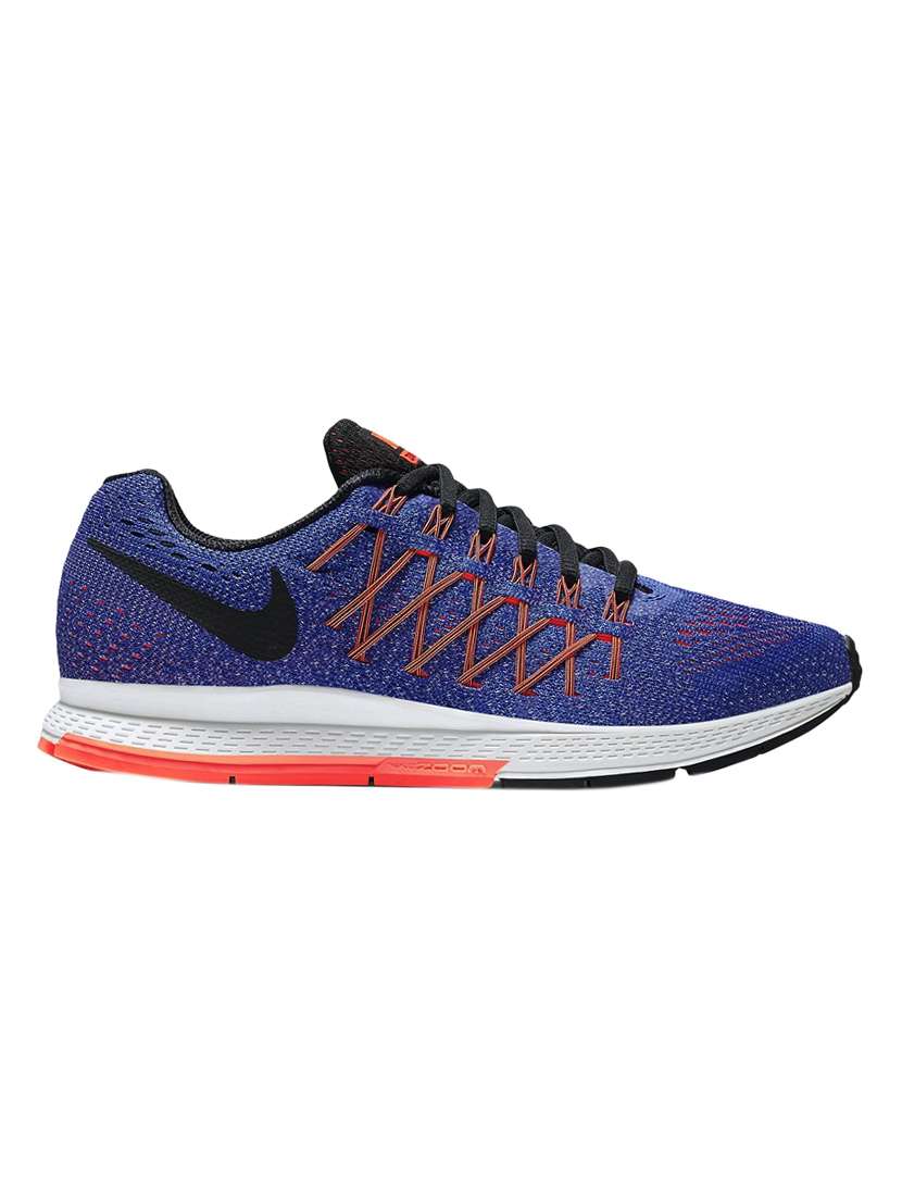 Buy online Nike Air Zoom Pegasus 32 Blue Orange Running Shoes