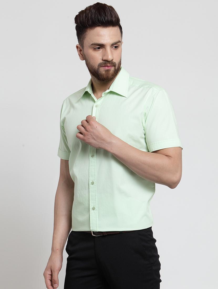 mens solid casual shirt - 16245123 -  Standard Image - 1