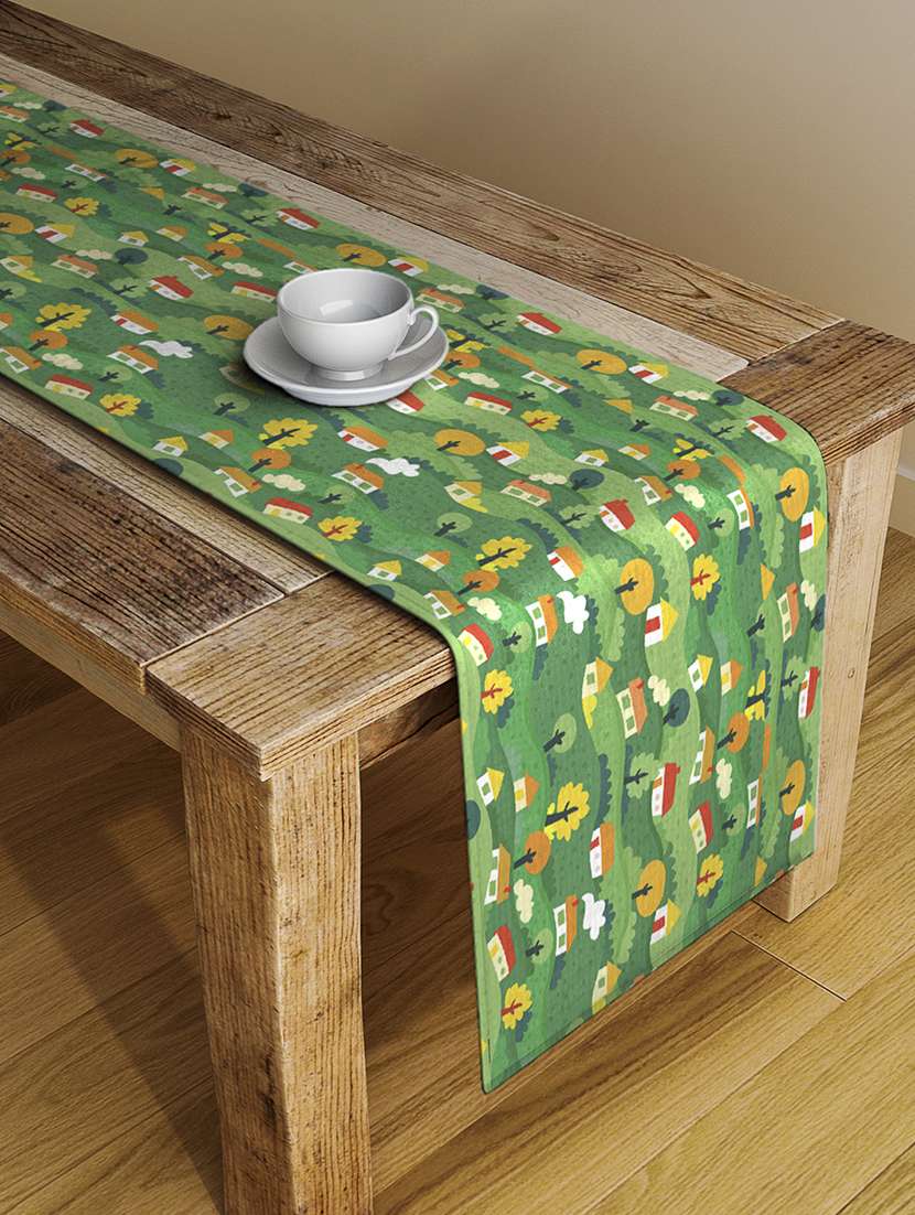 digital printed table runner 13" x 54"