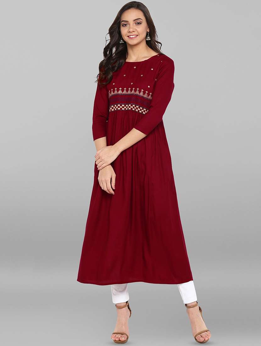 women's a-line kurta