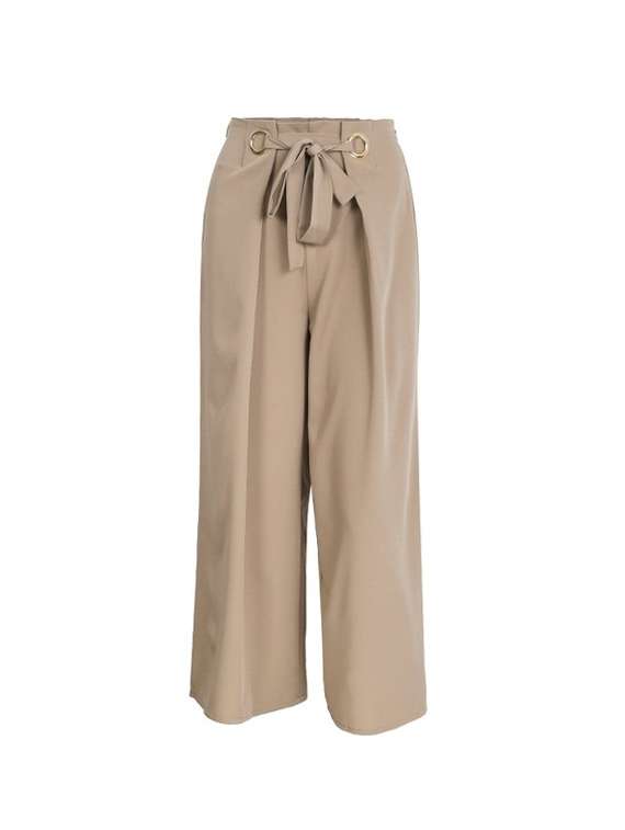 tie knot pleat detail palazzo