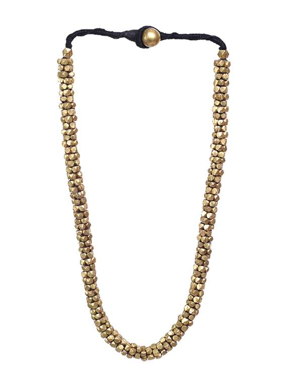 gold  short necklace - 16251160 -  Standard Image - 1