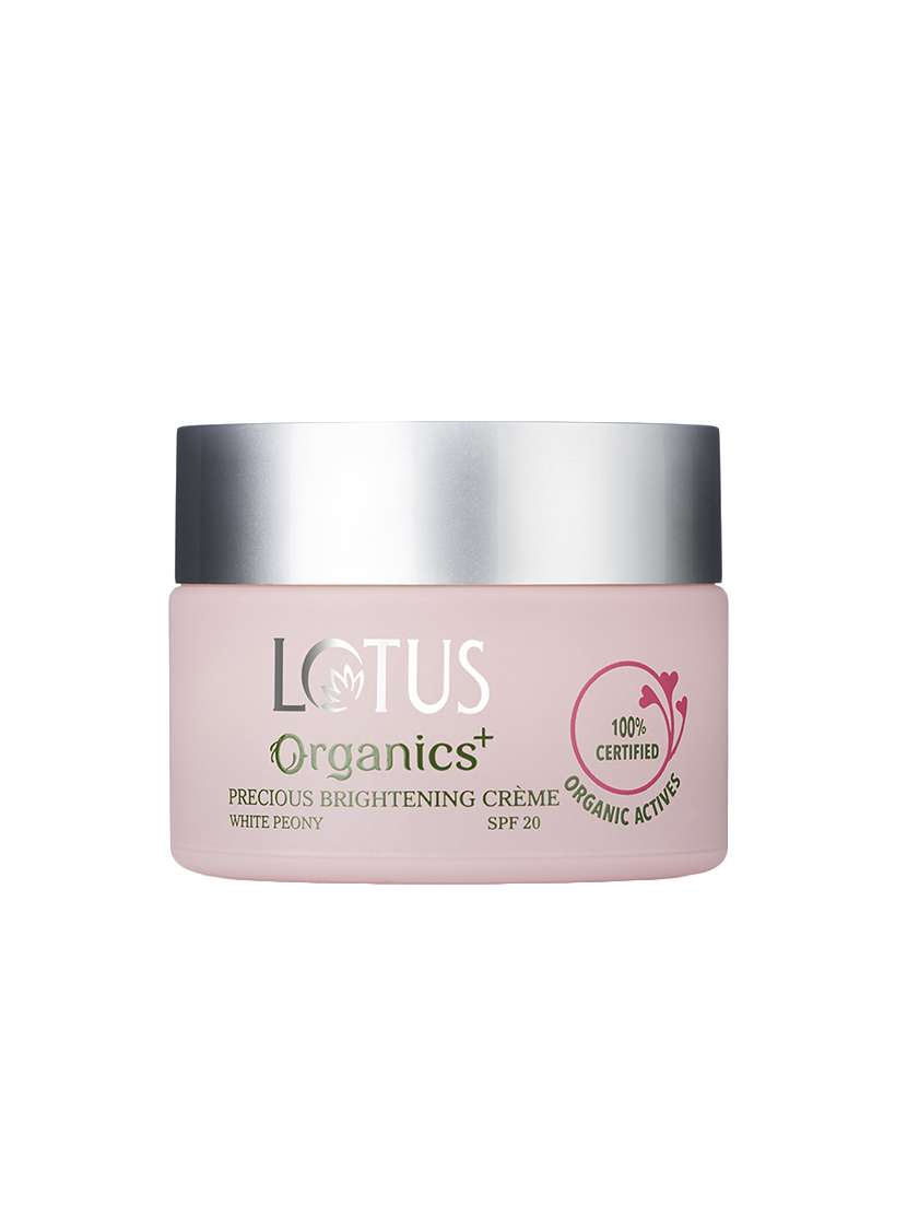 lotus organics precious brightening creme spf 20