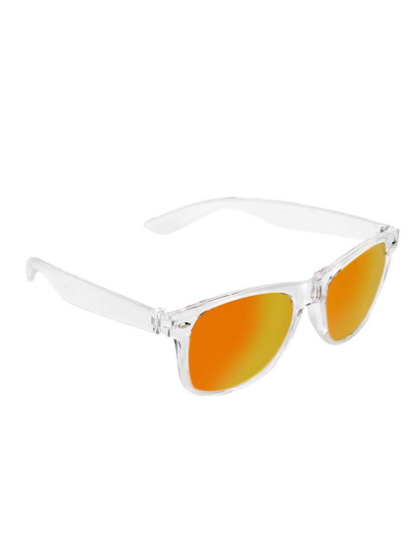 abner orange unisex wayfarer sunglasses - 16253031 -  Standard Image - 1
