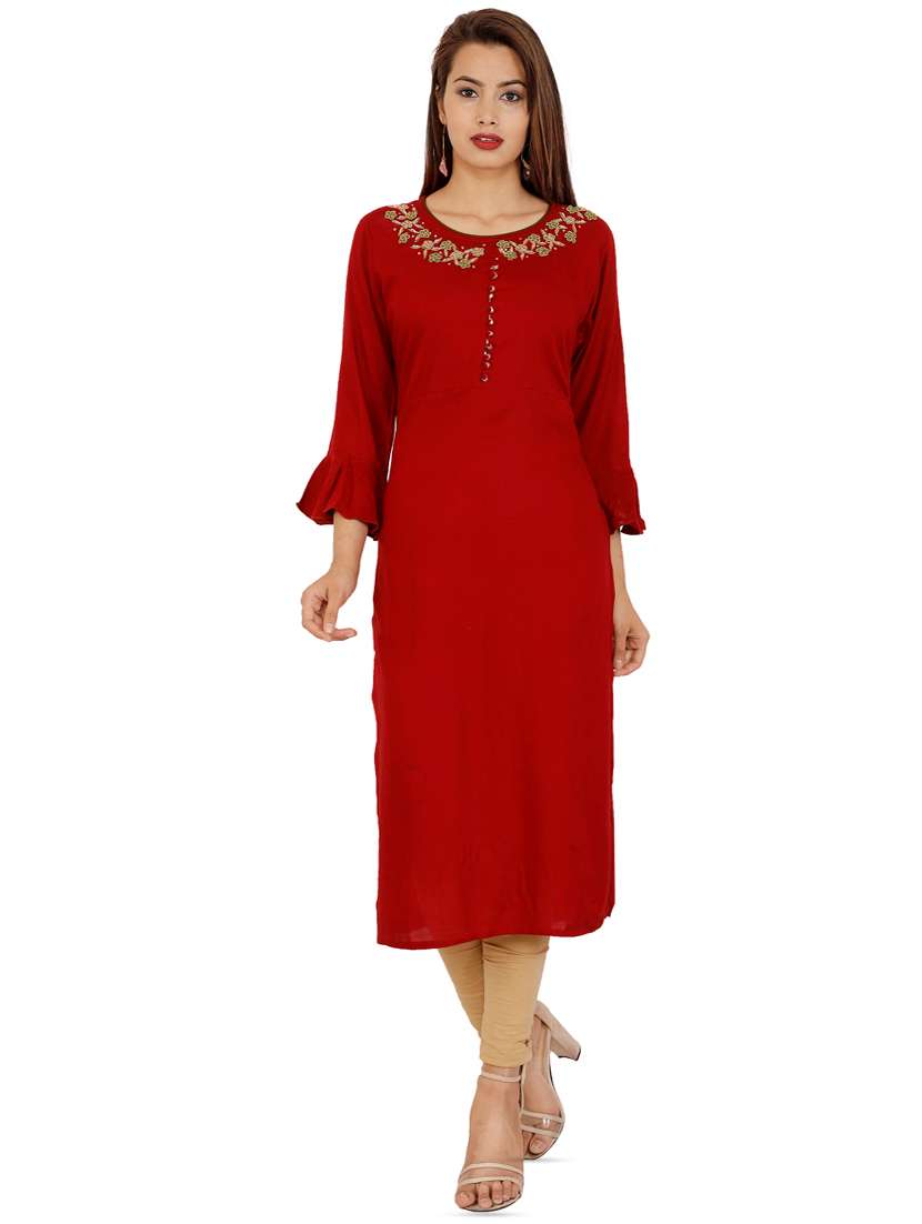 women's straight kurta
