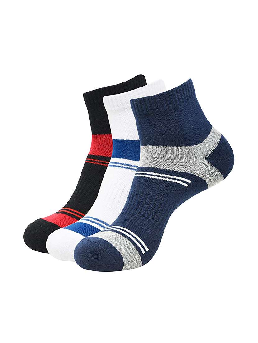 men pack of 3 printed  sock