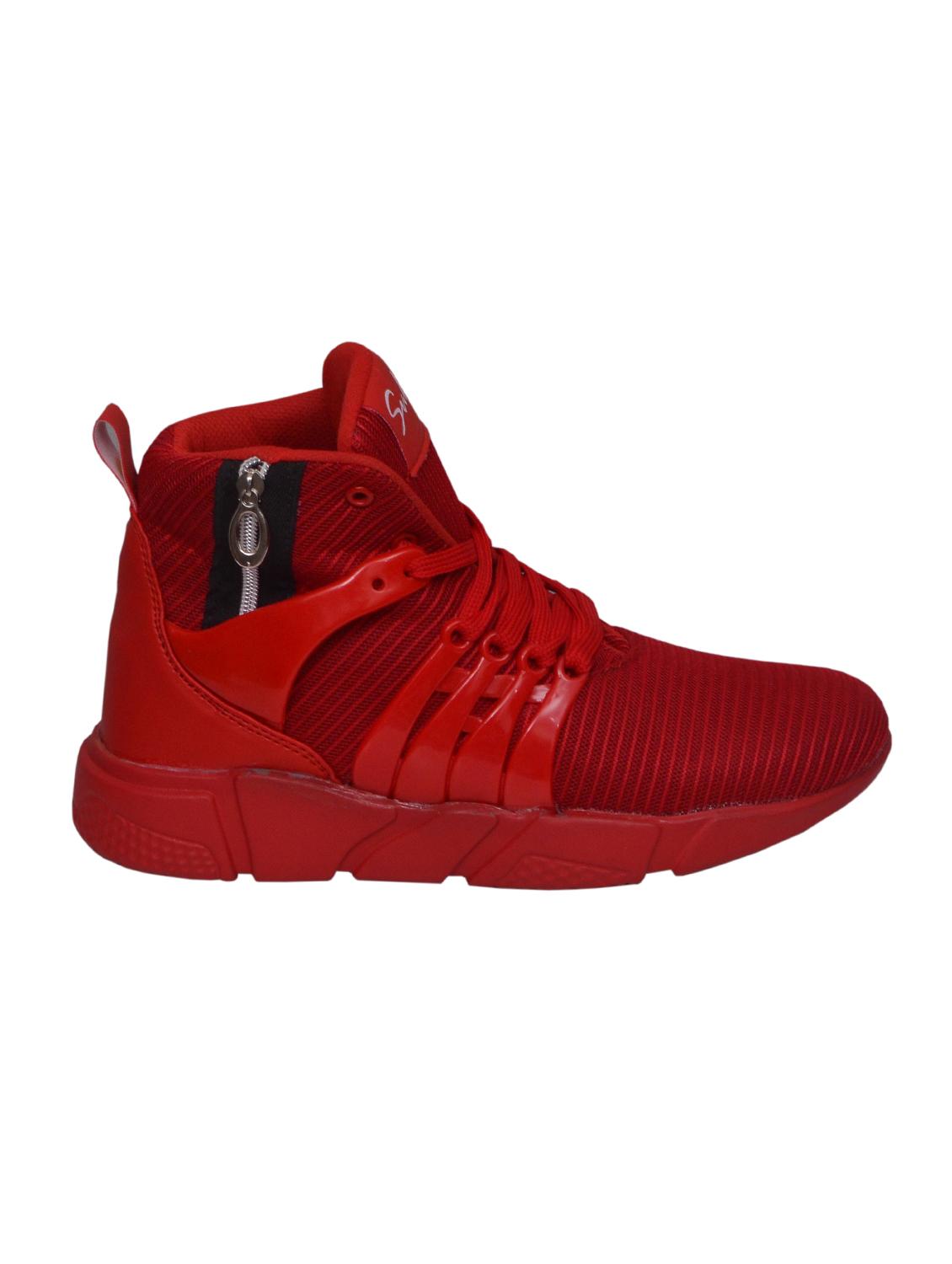 red mesh sport shoes - 16260900 - Standard Image - 1