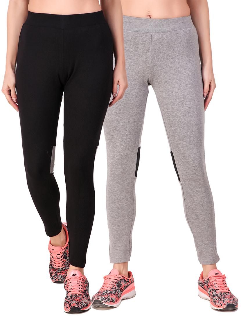 set of 2 solid track pant - 16262533 -  Zoom Image - 0