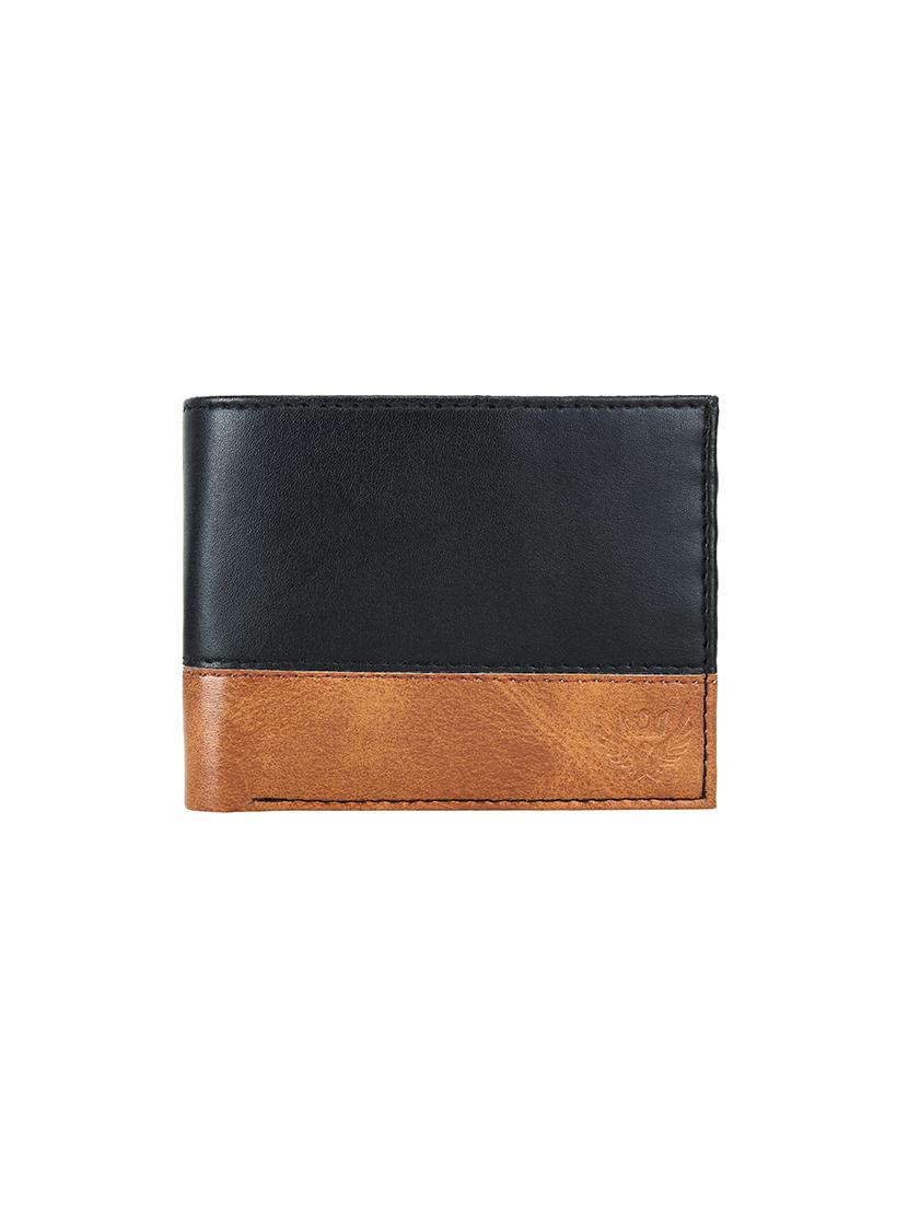 black leather wallet - 16267733 -  Zoom Image - 0