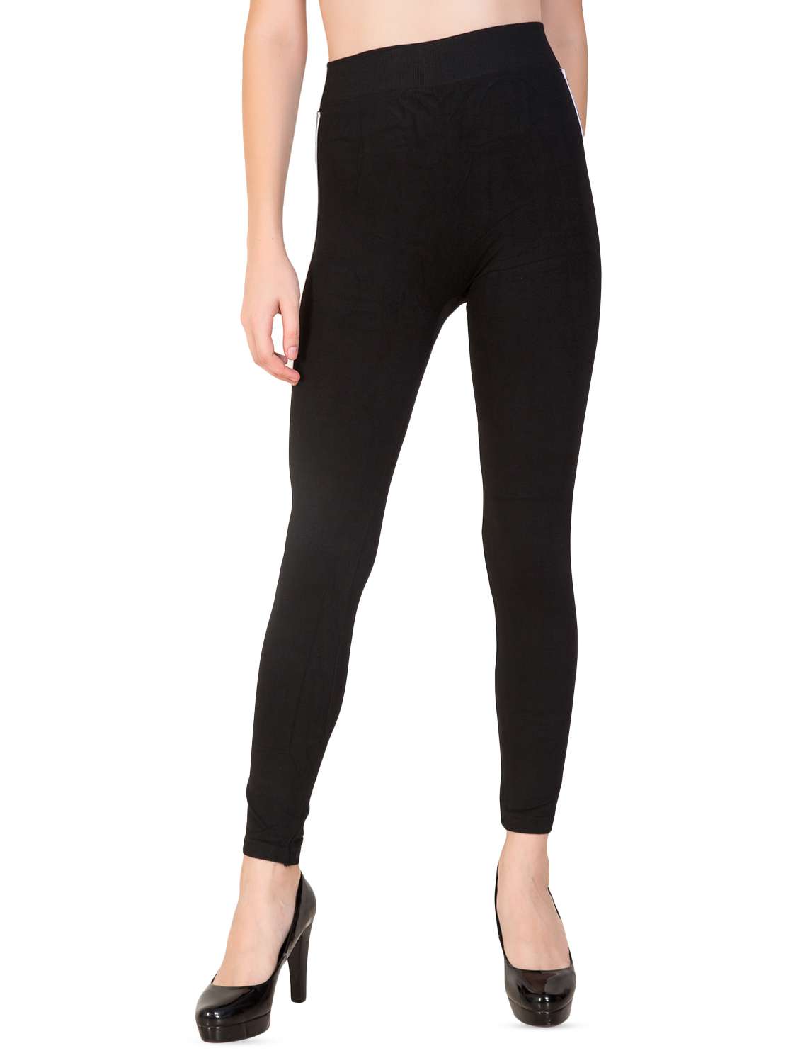 high rise side tapping legging