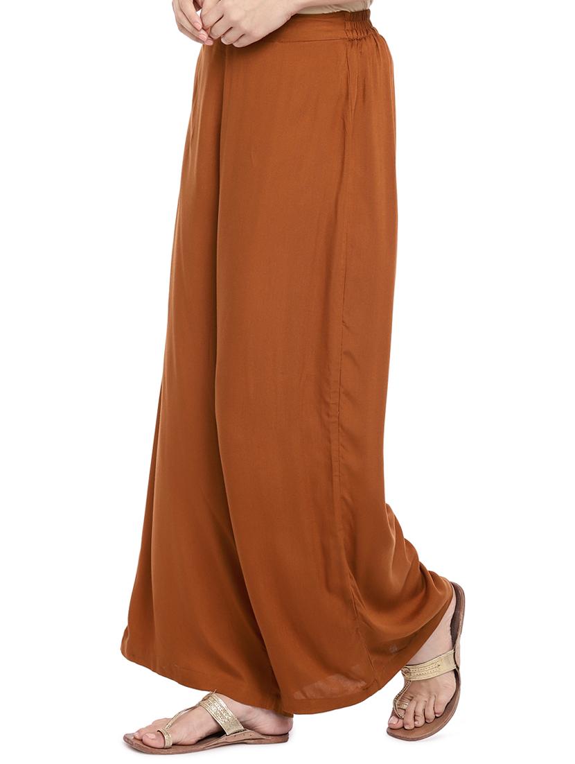 solid straight palazzo - 16274186 - Standard Image - 1