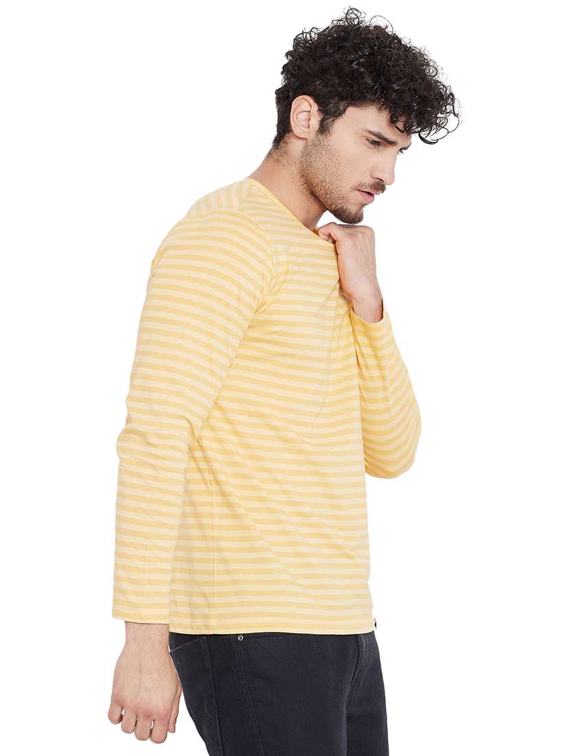 yellow striped t-shirt - 16275081 -  Standard Image - 1