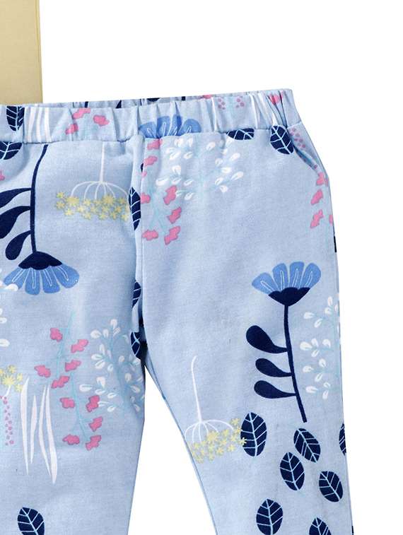 multi colored cotton legging - 16276295 - Standard Image - 4