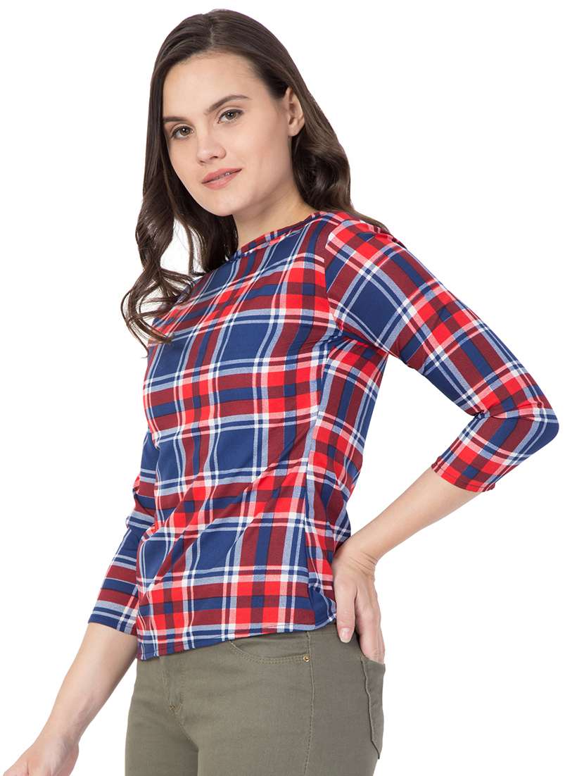 women's straight boat neck top - 16278768 -  Standard Image - 1