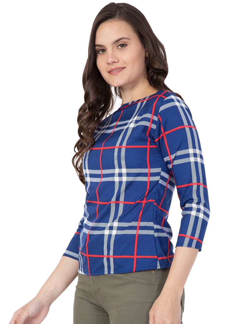 women's straight boat neck top - 16278773 -  Standard Image - 1