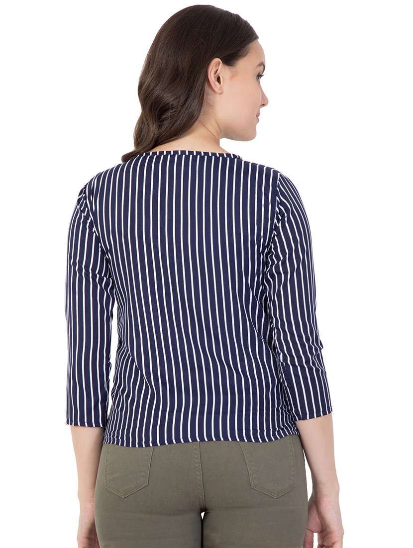 women's straight boat neck top - 16278775 -  Standard Image - 1