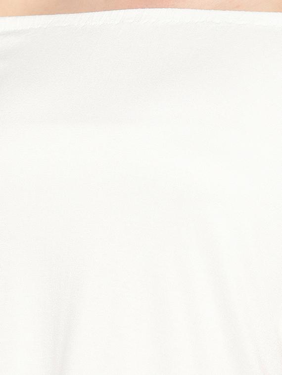 off shoulder short sleeved top - 16279632 - Standard Image - 4