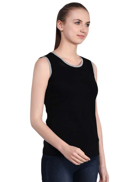 women's color block round neck t-shirt - 16283668 - Standard Image - 1