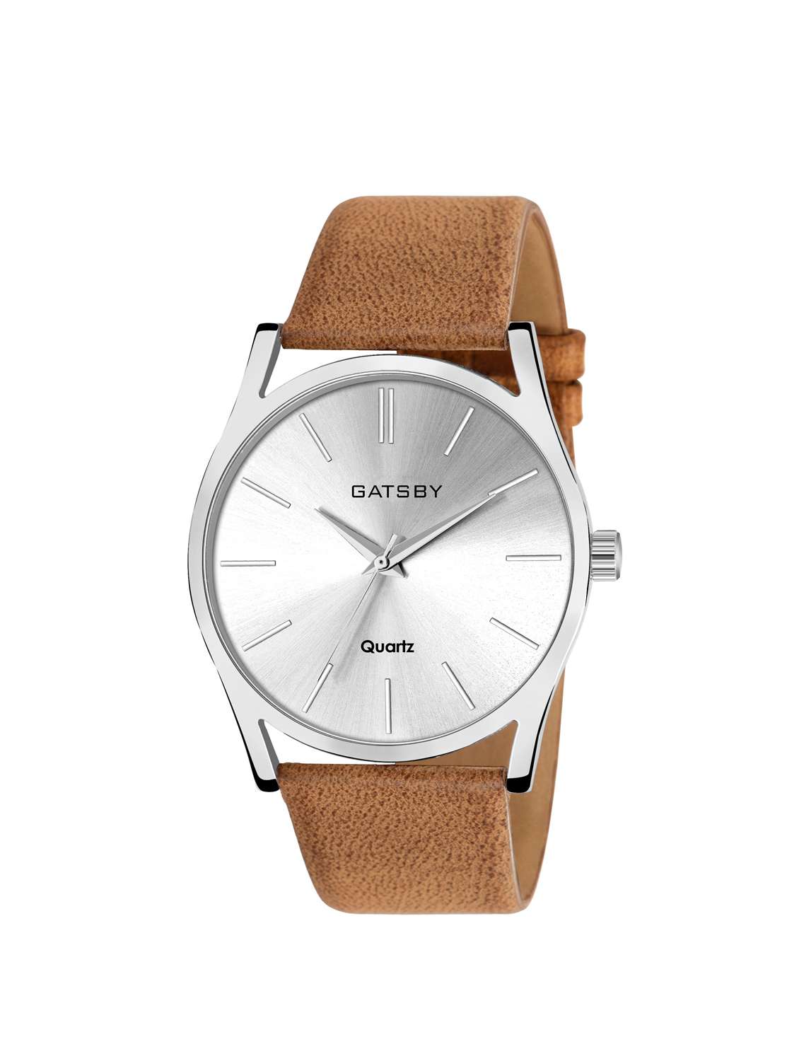 gatsby round dial analog watch (gtg106)
