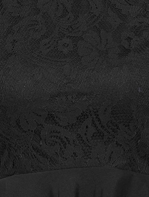 women's fit & flare solid dress - 16287112 -  Standard Image - 4