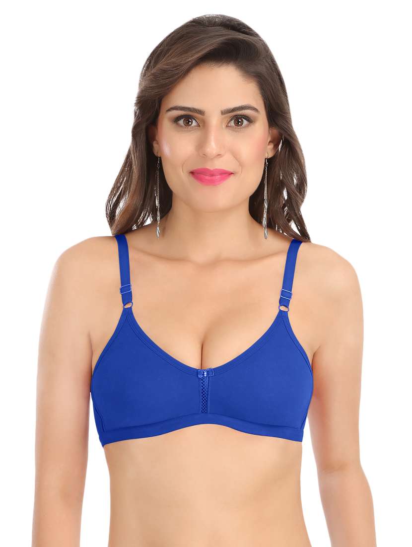 bow patch solid bra