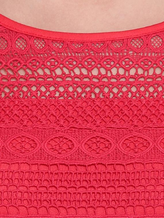 red embroidered blouse - 16291659 - Standard Image - 4