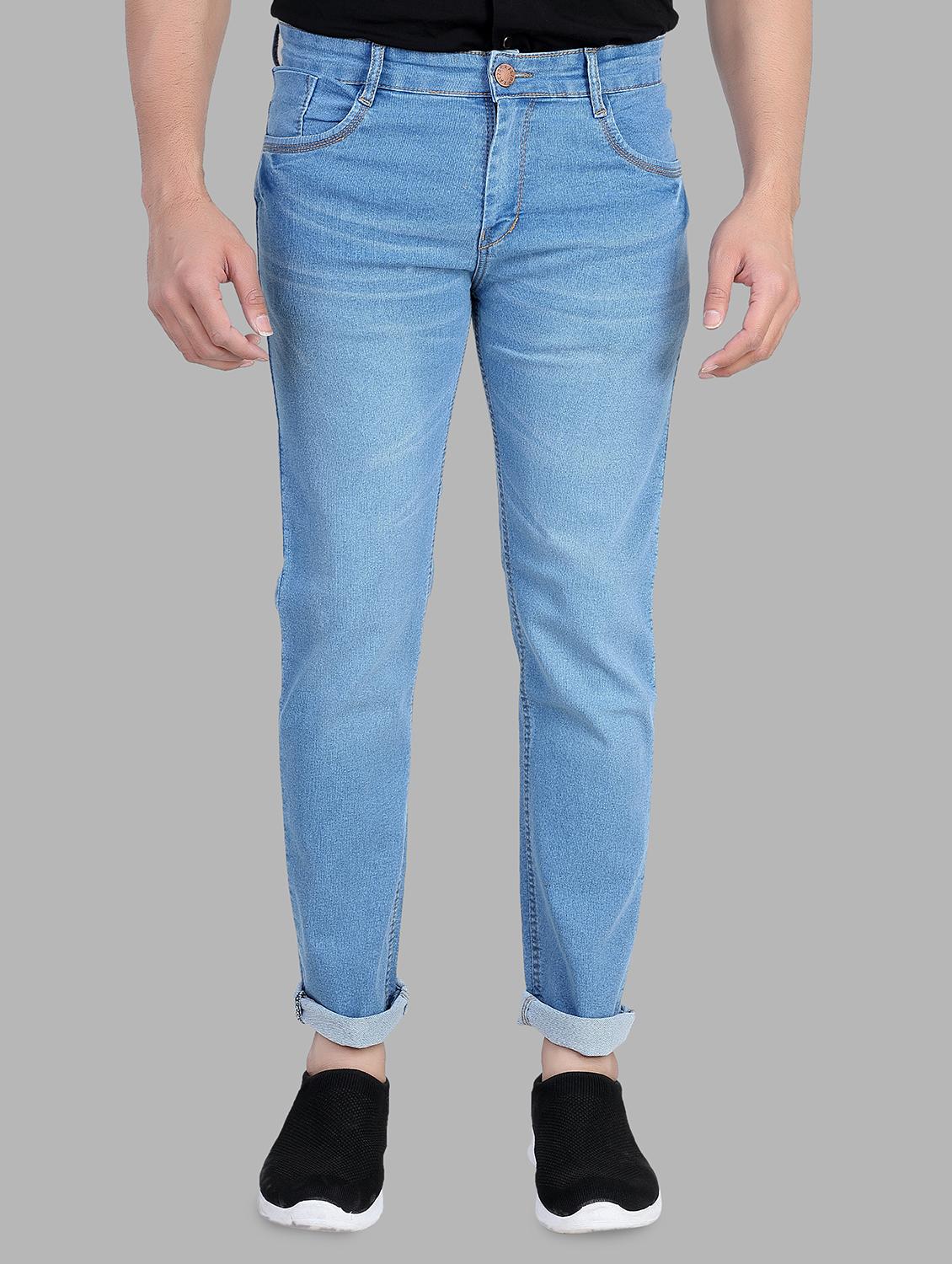 mens slim fit plain jeans - 16293144 -  Zoom Image - 0