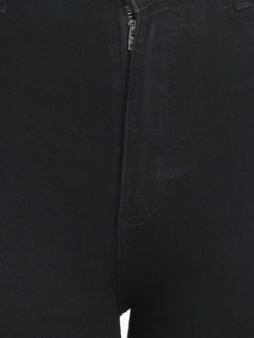 knee slit cropped jeans - 16293225 - Standard Image - 4