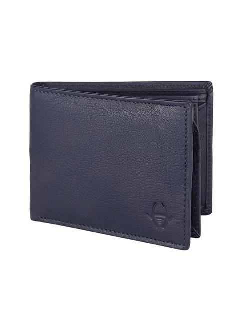 navy blue leather wallet - 16293643 - Standard Image - 0