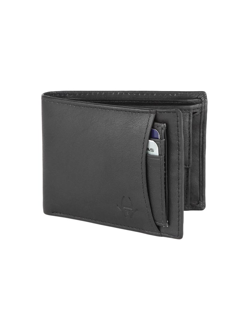 black leather wallet - 16293649 -  Zoom Image - 0