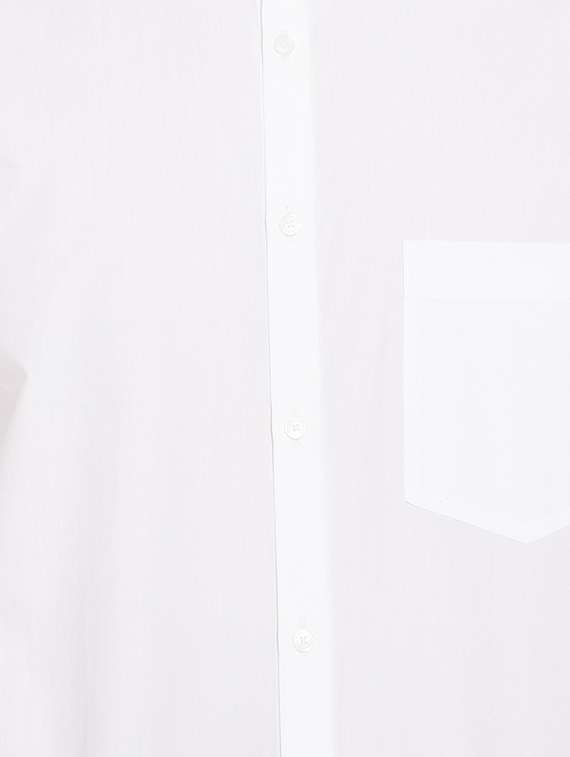 white solid formal shirt - 16298325 - Standard Image - 4