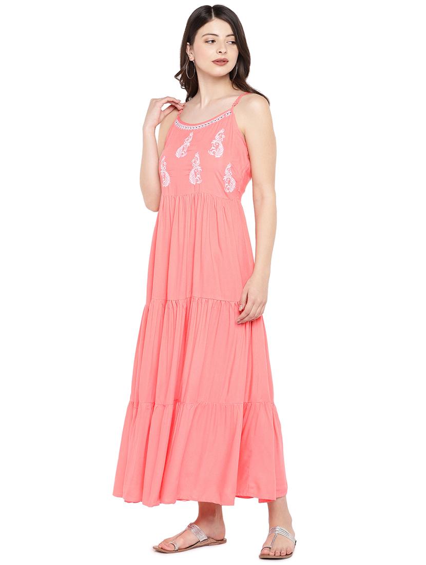 cami neck a-line dress - 16299225 - Standard Image - 1