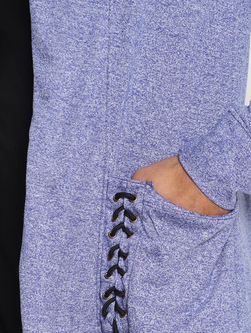 blue cotton shrug - 16302837 - Standard Image - 4
