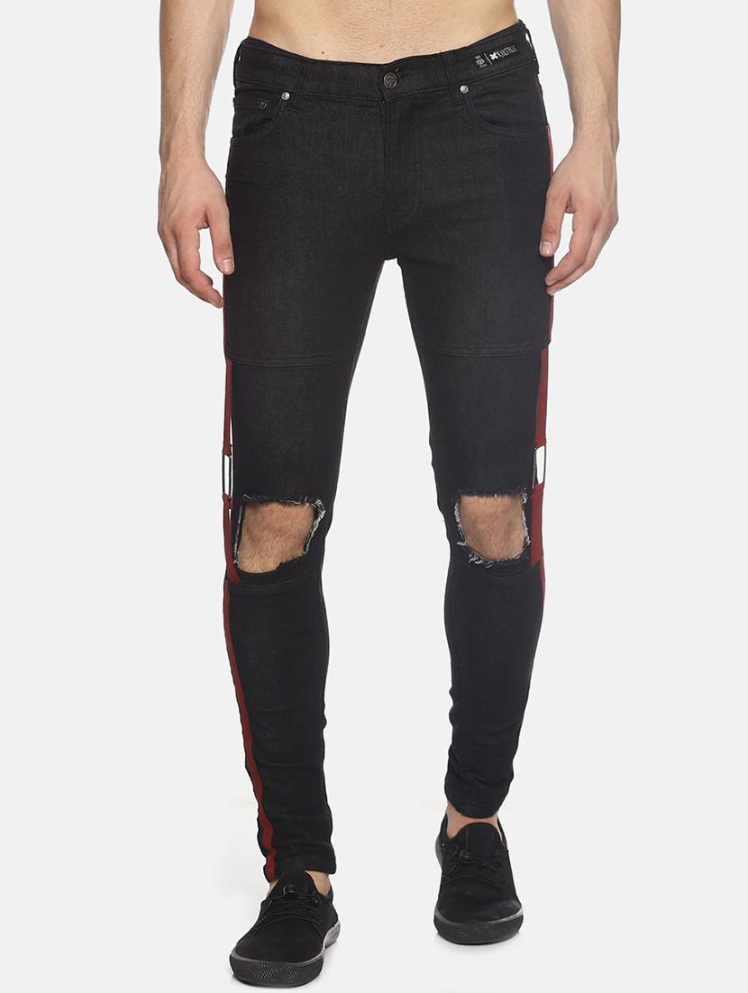 mens slim fit distressed jeans