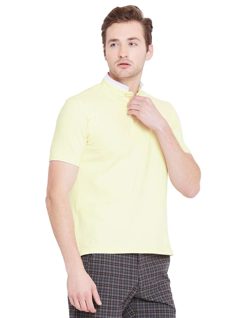 yellow solid t-shirt - 16310312 -  Standard Image - 1