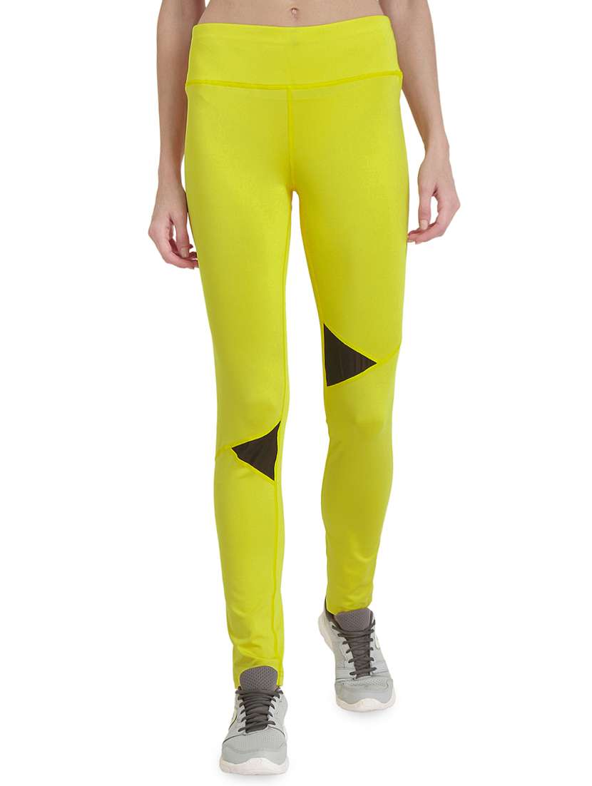 mesh insert high rise yoga pant