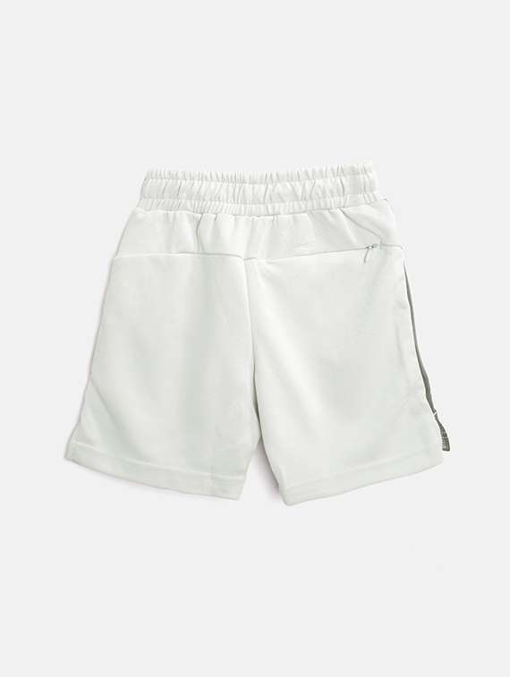 white polyester shorts - 16311618 - Standard Image - 1