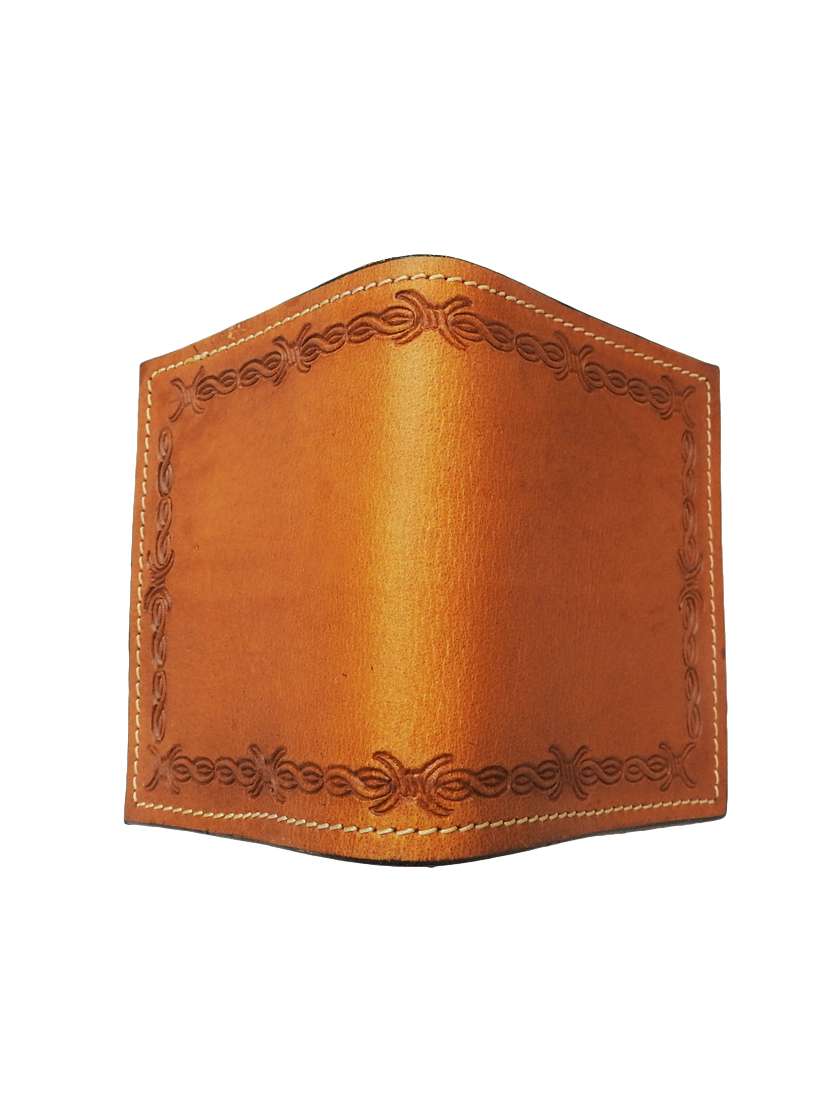 light brown leather card holder - 16312435 - Standard Image - 1