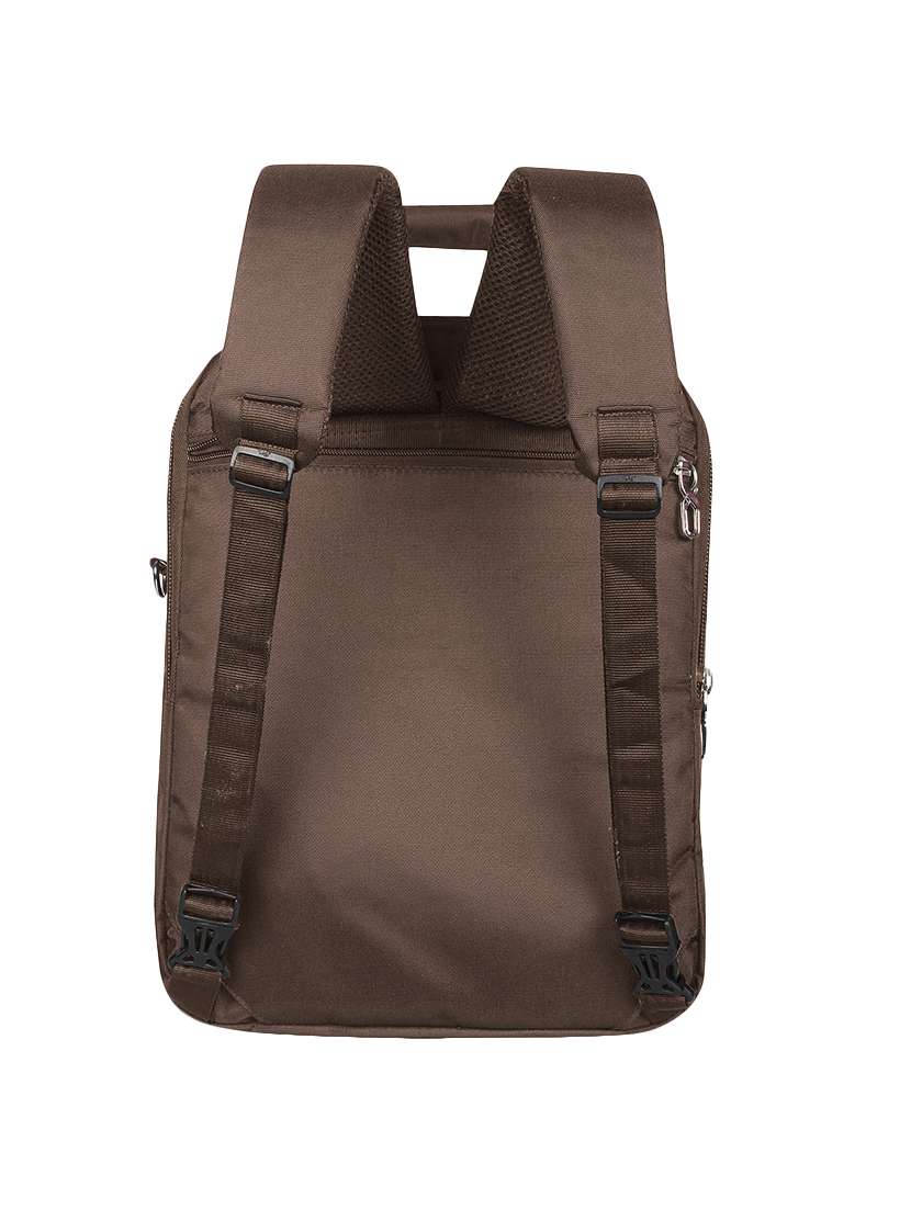 brown polyester backpack - 16312447 -  Standard Image - 1