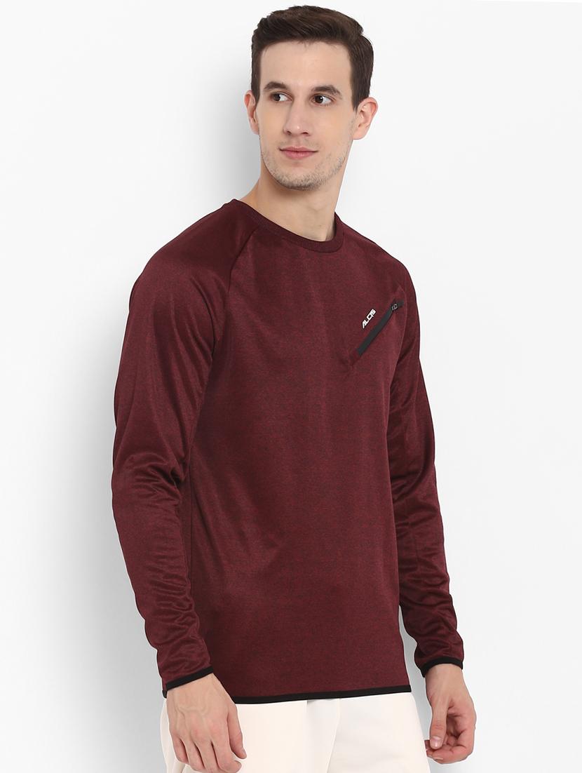red solid sweatshirt - 16316415 -  Standard Image - 1
