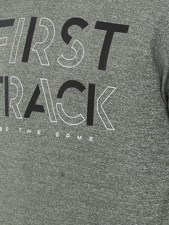 grey typographic chest printed sweatshirt - 16316419 - Standard Image - 4