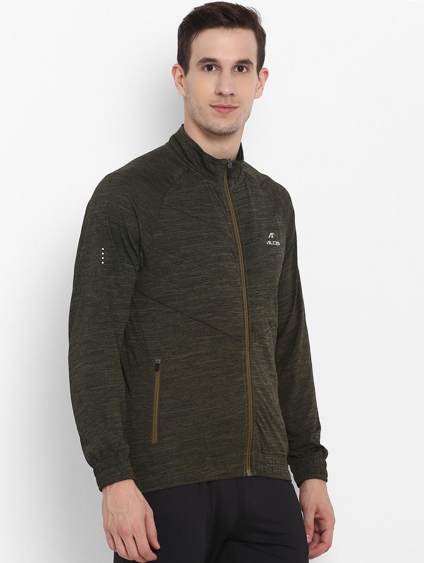 green melange sweatshirt - 16316602 -  Standard Image - 1
