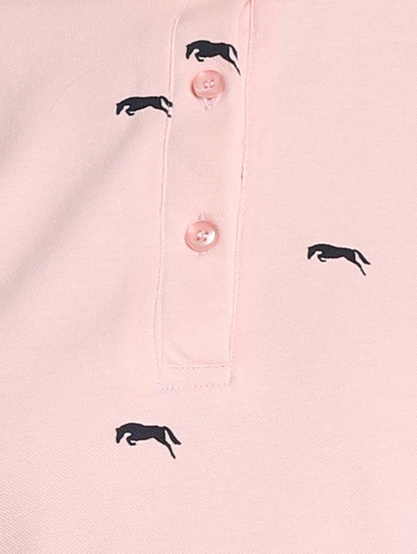 quirky print polo neck tee - 16322056 - Standard Image - 4