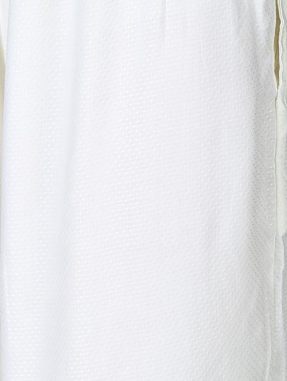 offwhite rayon cullottes - 16322477 - Standard Image - 4