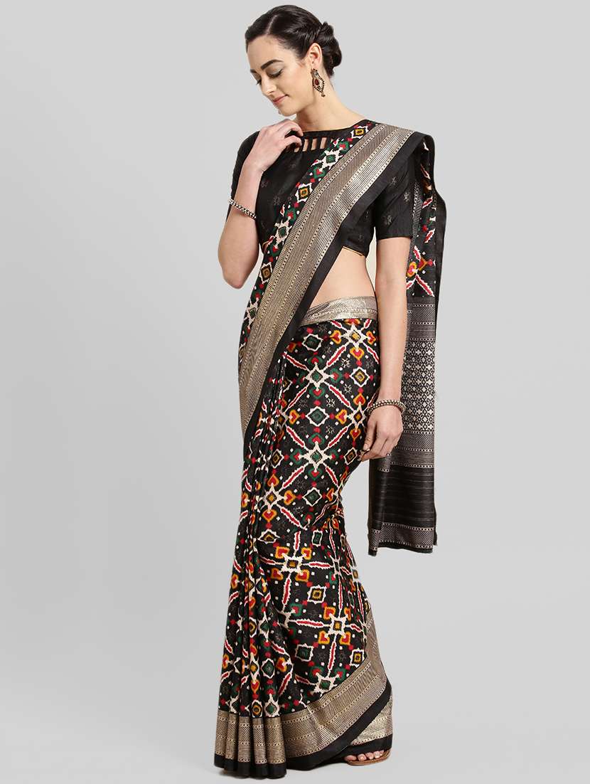 embroidered kanjivaram saree with blouse